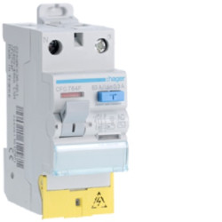 Przełącznik RCD, Typ AC, 2-biegunowy, 63A, 30mA, Hager, CFC 230V