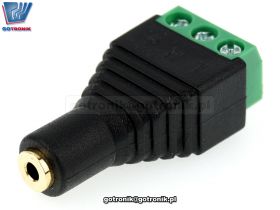 Gniazdo microjack 2,5mm stereo z szybkozĹÄczem