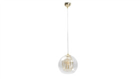 Lampa Wisząca Nowoczesna 1Xe27 Glamour Gold