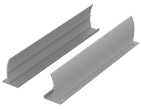 Bopla AS 0050-0200 WL-9006 (94711200) - wspornik ścienny do obudów AS 1850