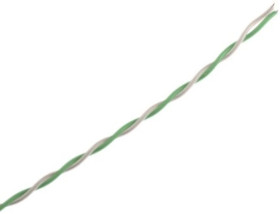 Przewód termoparowy K Nieekranowany, -75 → +260 C., dł. 50m, izolacja: PFA, 1-żyłowy, RS PRO