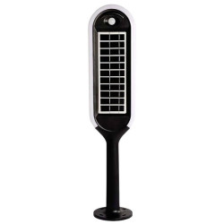 V-TAC 6666 VT-945 Solar Outdoor Light 5W LED White Black Motion Detect
