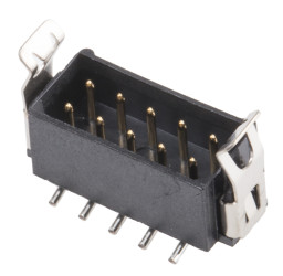 Wtyk PCB 10-pinowe raster: 2.0mm 2-rzędowe HARWIN Montaż powierzchniowy 3.0A 120.0 V.