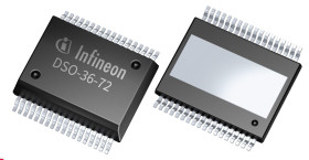 Układ sterowników silnikowych Infineon 250mA 6 kanałów DC