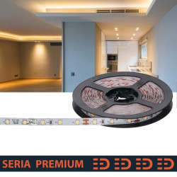 Taśma Premium 12V 60led 3000K 500lm SMD2835 (5) PL5Y