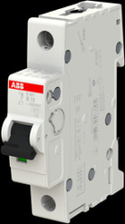 Circuit breaker, 1 pole, B Curve, 10 A, 230 VAC, DIN rail, 2CDS251001R0105