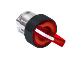 Napęd przełącznika 3 pozycyjnego czerwony LED powrót do środka piórko długie plastikowy ZB5AK1543 SCHNEIDER ELECTRIC