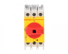 Rozłącznik izolacyjny 3P 40A pokrętło żółto/czerwone GA040ARY
