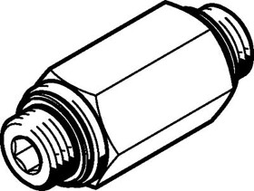 Zawór spustowy Festo Zawór zwrotny jednokierunkowy H