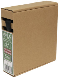 Quadrios 23CA178 Rurka termokurczliwa z klejem 23CA178, 3:1, od 9.5 mm, 5 m