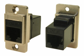 Złącze RJ45 Gniazdo Złącze RJ45 Montaż na panelu Cat5e RS PRO 8-żyłowe