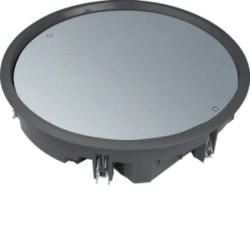 tehalit.VE-EE Pokrywa pełna VDR10 fi275 wykładzina 12mm czarny PA VDR10129005