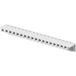 Strain relief cover, 19 pole for MTA‑156 series, 1-643067-9