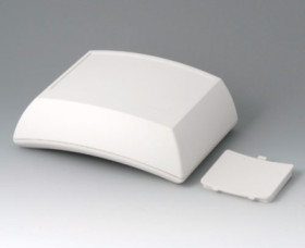 ABS enclosure, (L x W x H) 150 x 200 x 69 mm, gray white (RAL 9002), IP54, B7025107