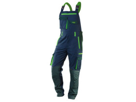 Ogrodniczki robocze PREMIUM 62% bawełna 35% poliester 3% elastan rozmiar S 81-246-S NEO TOOLS