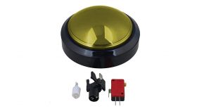 Duży podświetlany przycisk w kolorze żółtym