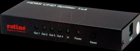14013586 4-Port HDMI Splitter