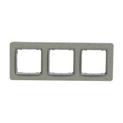 Ramka 3-krotna, beton, efekt betonu, Sedna Elements SDD390803
