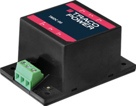 TMDC 06-2423 DC/DC converter TMDC 06, 6 W, 9-36/±15.0 VDC, capsulated
