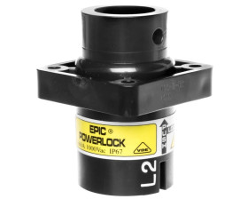 Obudowa gniazda pulpitowa EPIC POWERLOCK A6 C L2 czarna BP M12 44420229