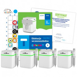 Zestaw szkolny Genibot z matą, krążkami, organizerem, stojaczkami + 4x kurs online