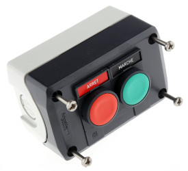 Kaseta sterownicza, IP66, IP67, IP69K, Schneider Electric Harmony XALD, 106mm x 68mm x 62mm