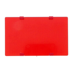 Filtr panelowy czerwony ZDFCZ1004 do obudowy modułowej ZD1004, ABS, Kradex