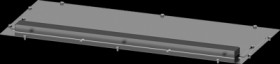 Bottom plate, with cable entry, steel, (W x H x D) 850 x 25.5 x 400 mm, 8PQ2300-4BA20