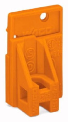 Ścianka końcowa pomarańczowa z mocowaniem śrubowym 741-916 /100szt./