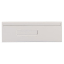 WAGO 280-353 2mm 4-cond. Disc. Separator Oversized f 280-836 Light grey