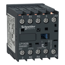 Stycznik 24 V Schneider Electric styki: 4 20 A 2NO + 2NC LP1K090085BD