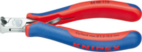 End cutting pliers, 115 mm, 94 g, cut capacity (2/1/0.6 mm/–), 64 02 115
