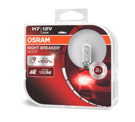 Żarówki H7 12V Osram Night Breake Silver 2szt. CB-220731