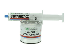 Zalewa epoksydowa; zabezpieczający; epoksydowy; dwuskładnikowy; AGT-224; 100g+12g; płyn; izolacja; metalowa puszka+strzykawka; A