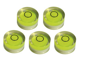 Opencircuit Mini spirit levels 10x6mm - 5 pieces
