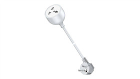 Przedłużacz 1-Gniazdowy Ac Ldnio Sc1017, Eu/Us, 5M (Biały)