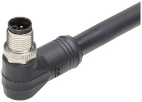 Molex 1205000249 Złącze konfekcjonowane czujnika/aktuatora złącze męskie kątowe 1 m Ilość pinów: 4 1 szt. torba