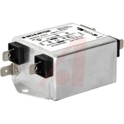 Gniazdo zasilające IEC z filtrem przeciwzakłóceniowym 20A Schurter Montaż na śrubę