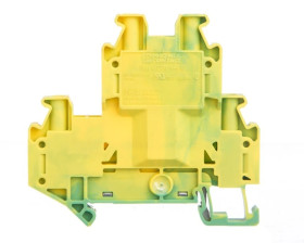 Złączka szynowa ochronna 2-piętrowa 4mm2 zielono-żółta Ex UTTB 4-PE 3044759