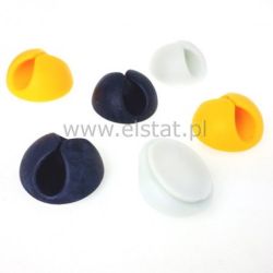 Uchwyt do kabli organizer przewodów okrągłe 6szt