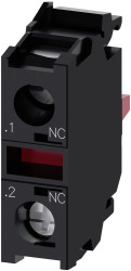Blok styków Siemens SIRIUS ACT 3SU14 blokada Blok styków 1NC 5 → 500V ac/dc, przyłącze śrubowe