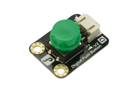 Gravity: Digital Push Button (Green)