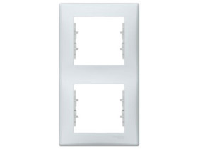 SEDNA Ramka 2 podwójna pionowa miętowy szary SDN5801133 SCHNEIDER ELECTRIC