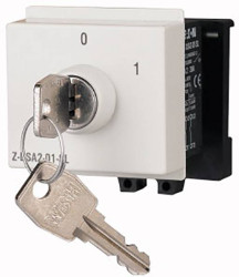 Eaton Z-DSA2-01-SL Przełącznik obrotowy wyłącznik 20 A 440 V, 690 V biały 1 szt.
