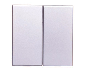 VENA Klawisz podwójny 2szt. 22,5x45 aluminium 514080