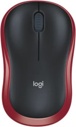 Logitech Mouse M185, Wireless, redOptical, 1000 dpi, 3 Button