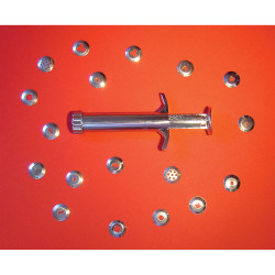 Major Brushes Clay Extruder Gun with 18 Dies