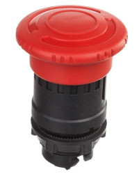 Napęd przycisku bezpieczeństwa czerwony przez obrót bez podświetlenia ZB5AS844