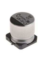 Kondensator 470μF 25V dc SMD Nichicon 10 (Dia.) x 10mm