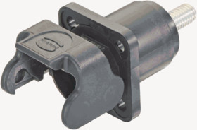 Surface mount housing, PA, longitudinal bow locking, IP40, 09930011301